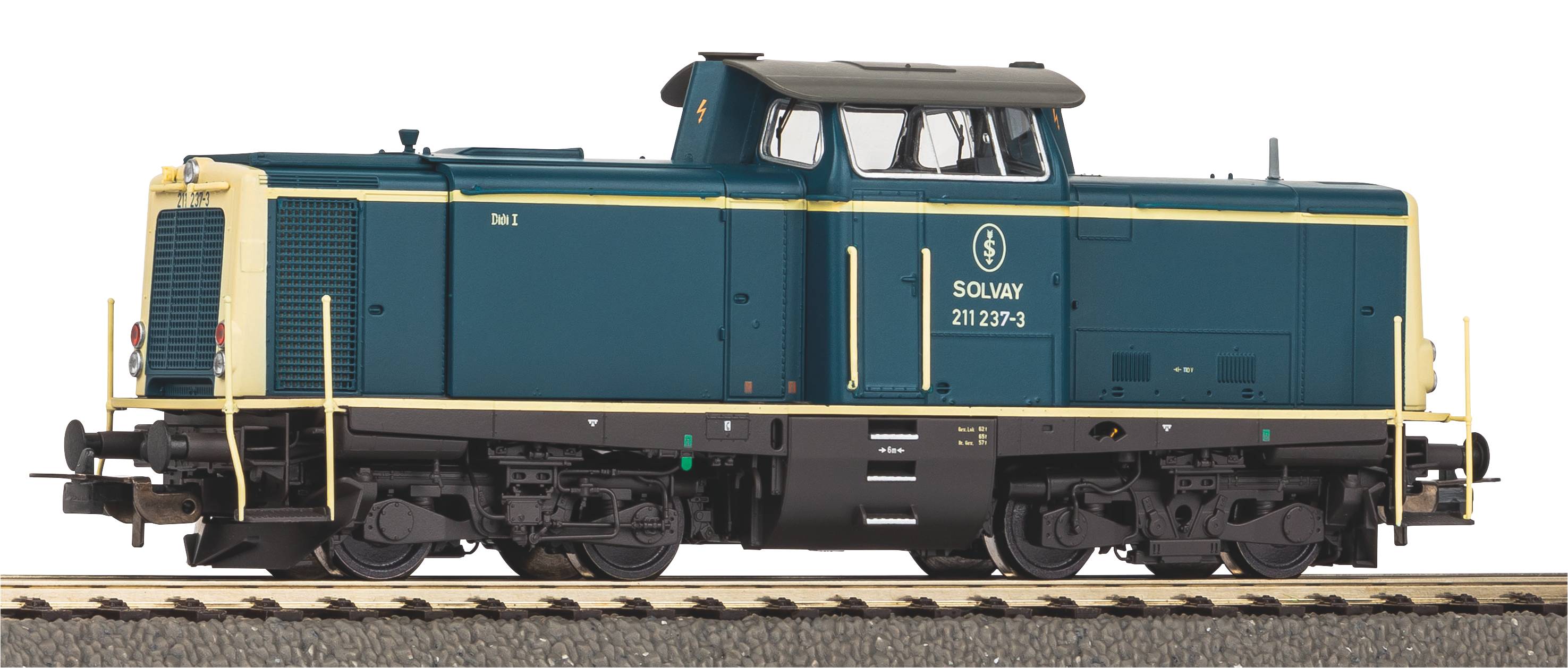 Piko 52331 Solvay Diesellok BR 211 Ep.5