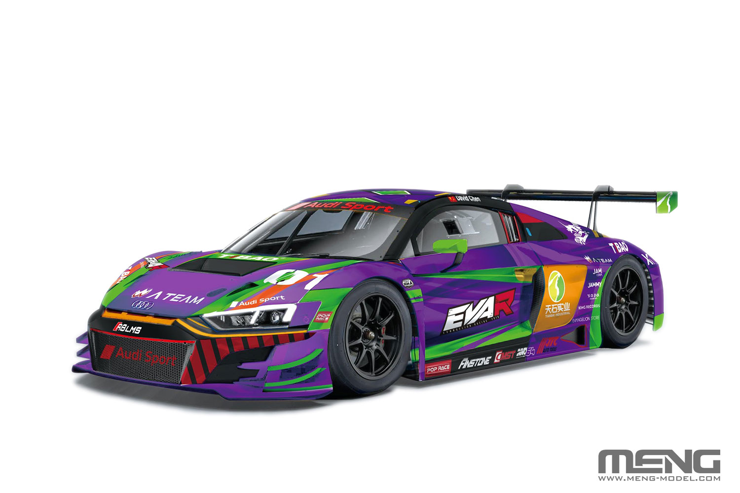 MENG CS-008 Audi R8 LMS EVA RT Test Type TSRT R8