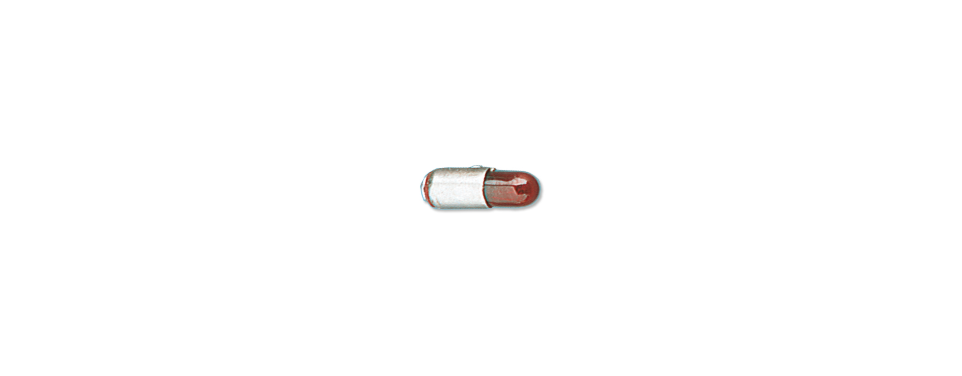 3261 Steckbirne mit Bund 16 V/30 mA, rot