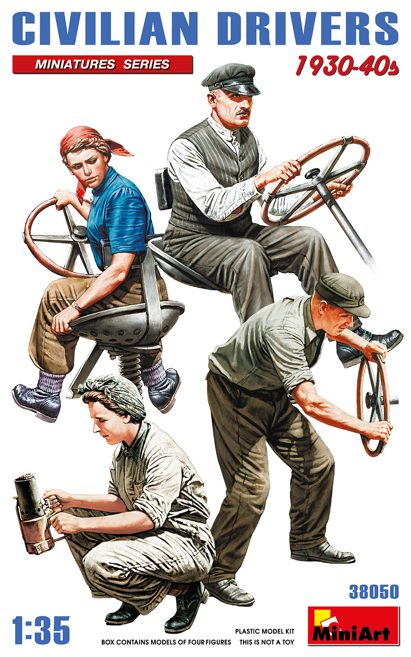 38050 Civilian Driver / zivile Fahrer 1930-40