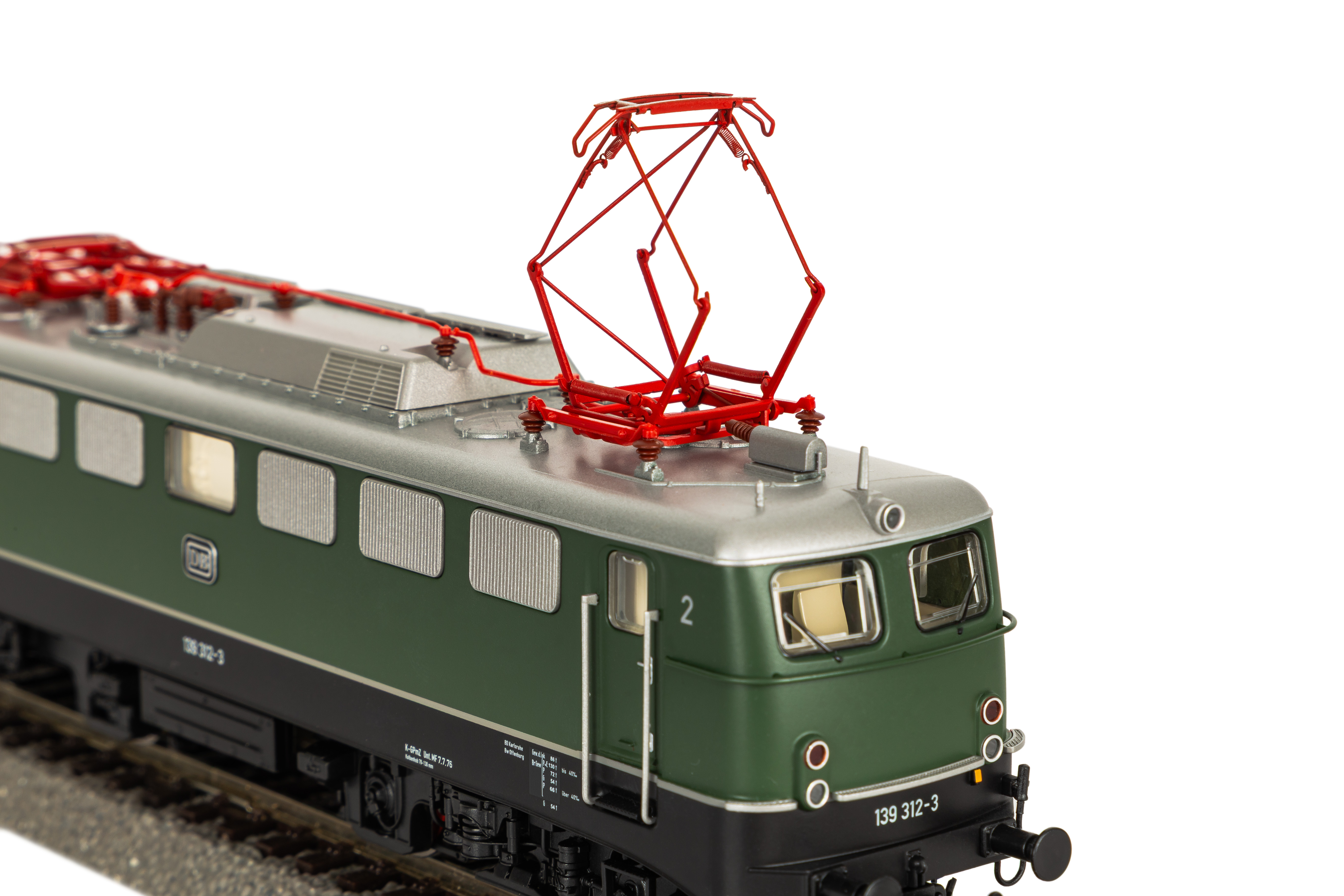 21790 DB E-Lok 139 312-3 grün Ep. 4 AC
