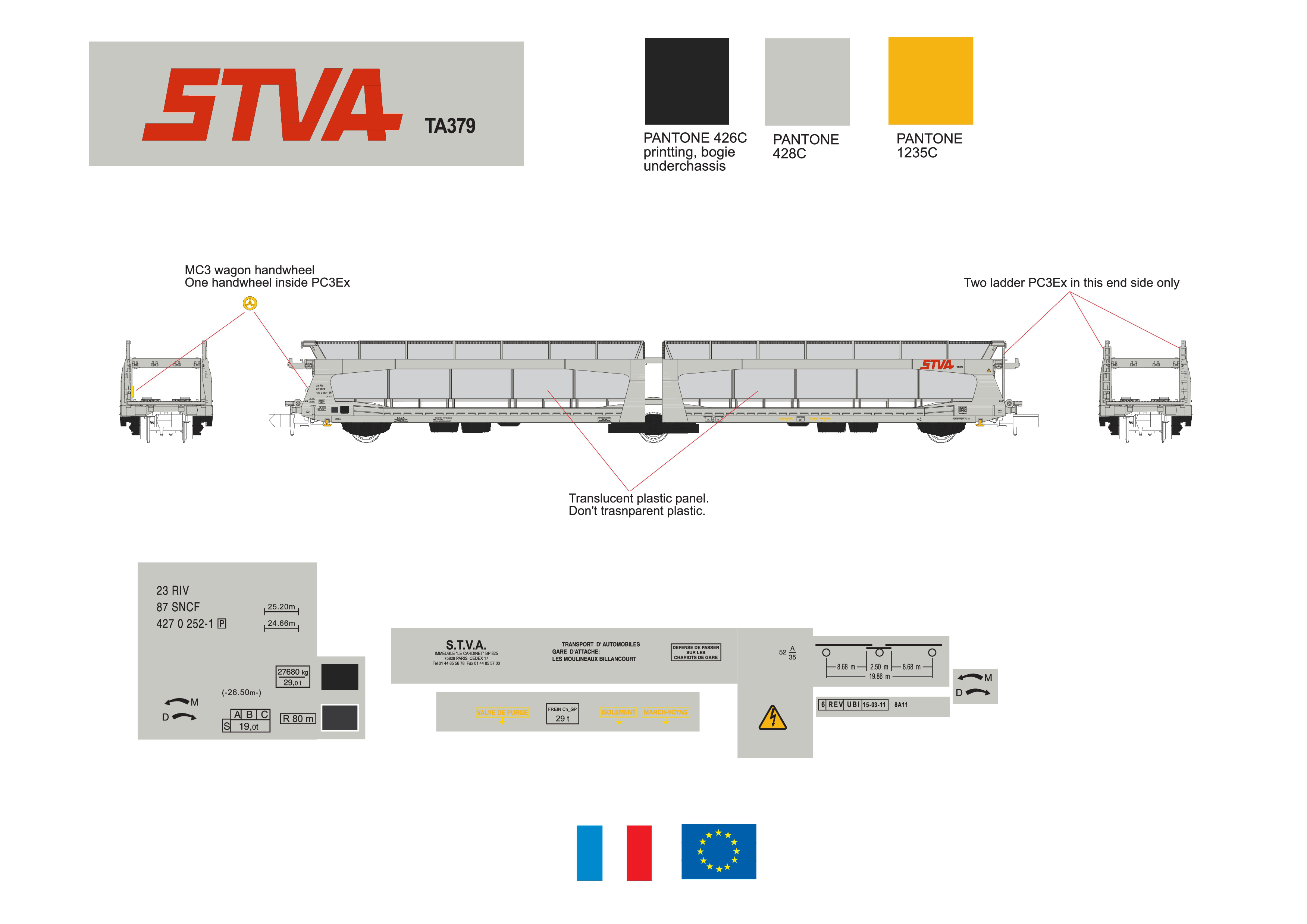 MFTrain 33262 STVA Autotransportwagen 3-achs Ep.5