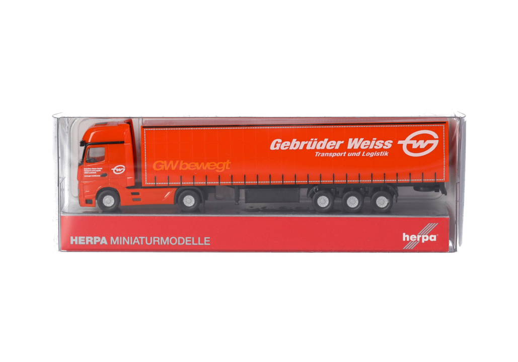 Herpa 066891 MB Actros GS GP-SZ Gebrüder Weiss