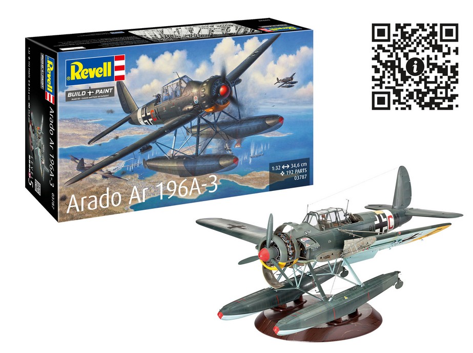 03787 Arado Ar196A-3 Seaplane