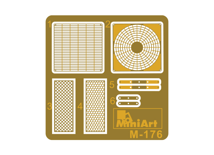 MiniArt 35638 Air Conditioner & Satellite Dishes