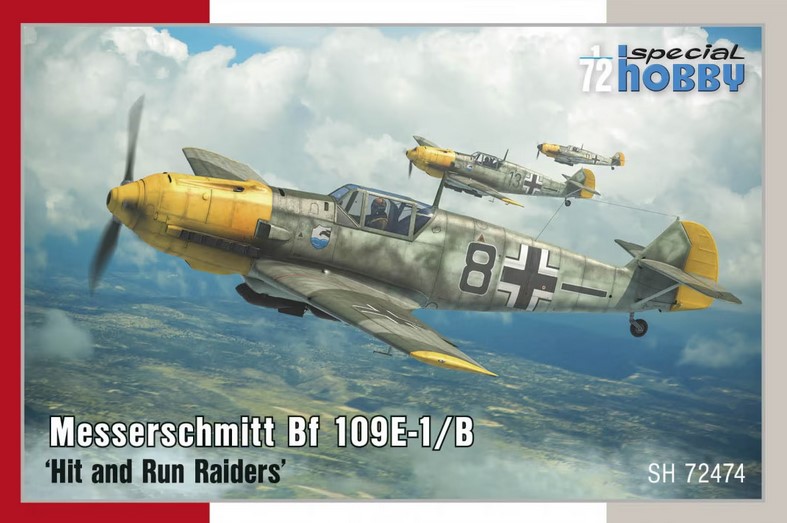 SH72474 Messerschmitt Bf 109E-1/B