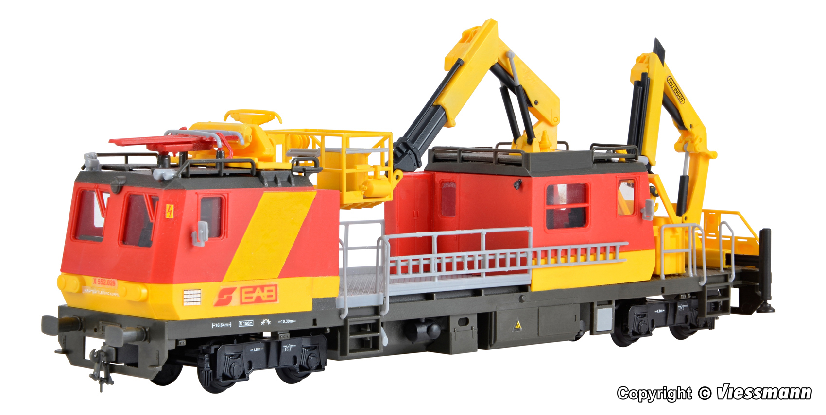 Kibri 16080 Motorturmwagen MTW 100.083/1