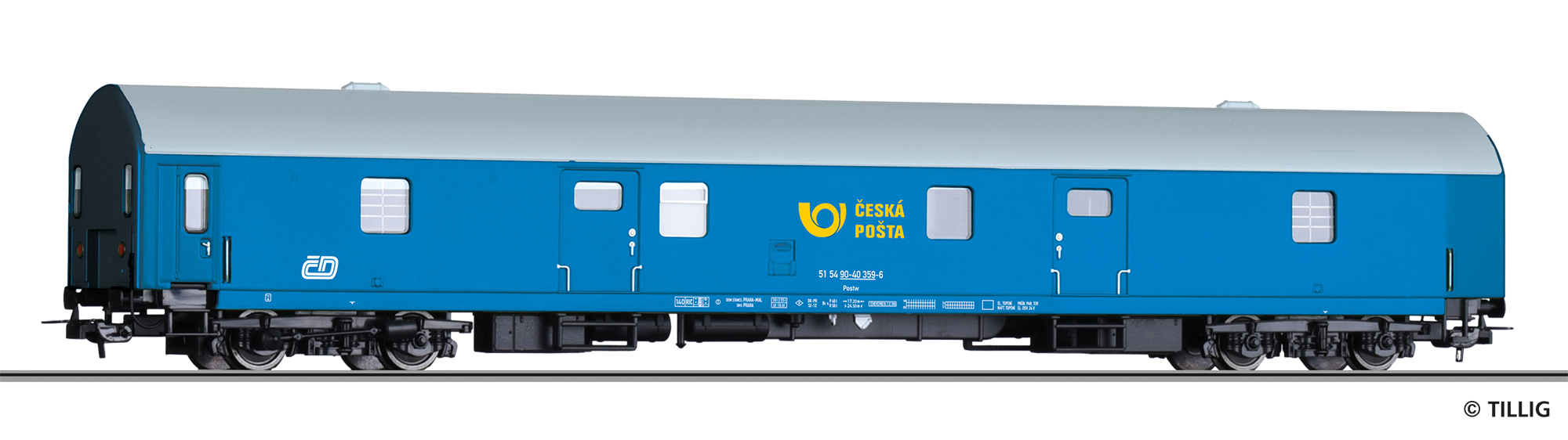 74961 CESKA POSTA Bahnpostwagen Ep.5