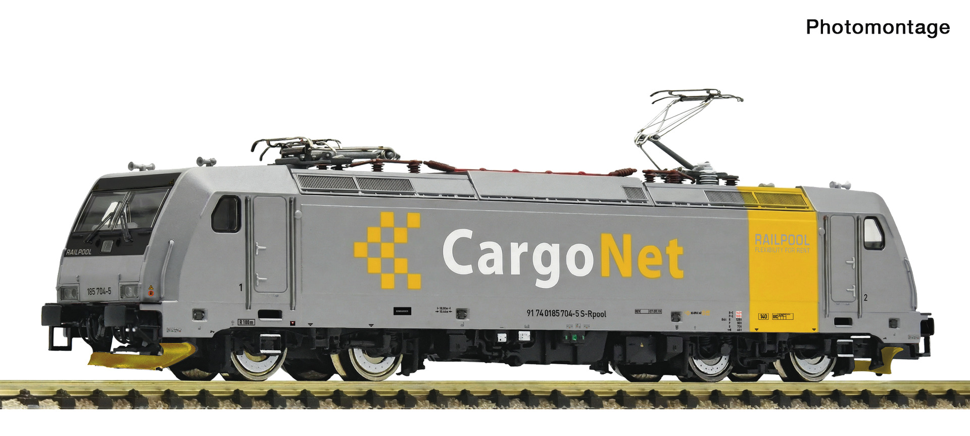 7570092 Cargonet/Railpool E-Lok 185 704-5 Ep.6