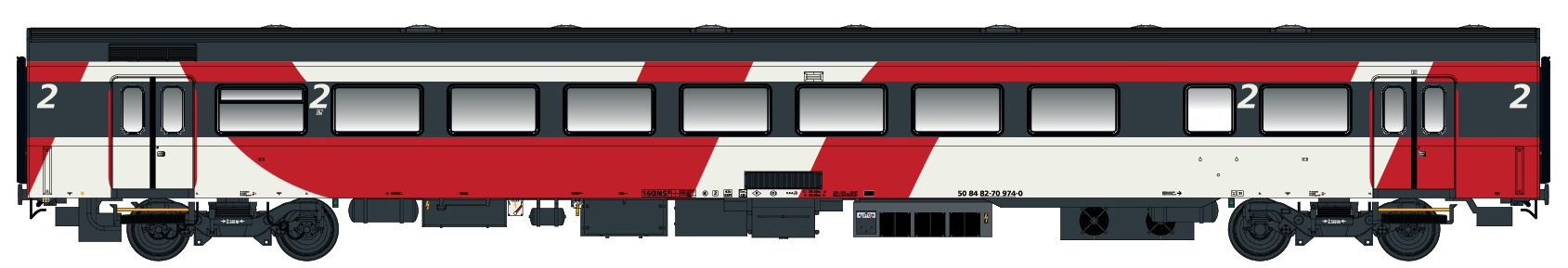 44056 NS Fyra Reisezugwagen ICRm BD 2.Kl. Ep.6