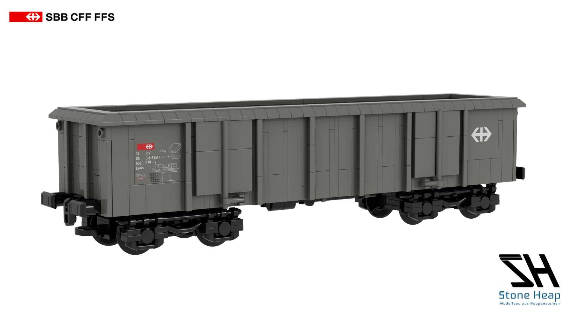 SH-3011 Offener Güterwagen SBB EAOS