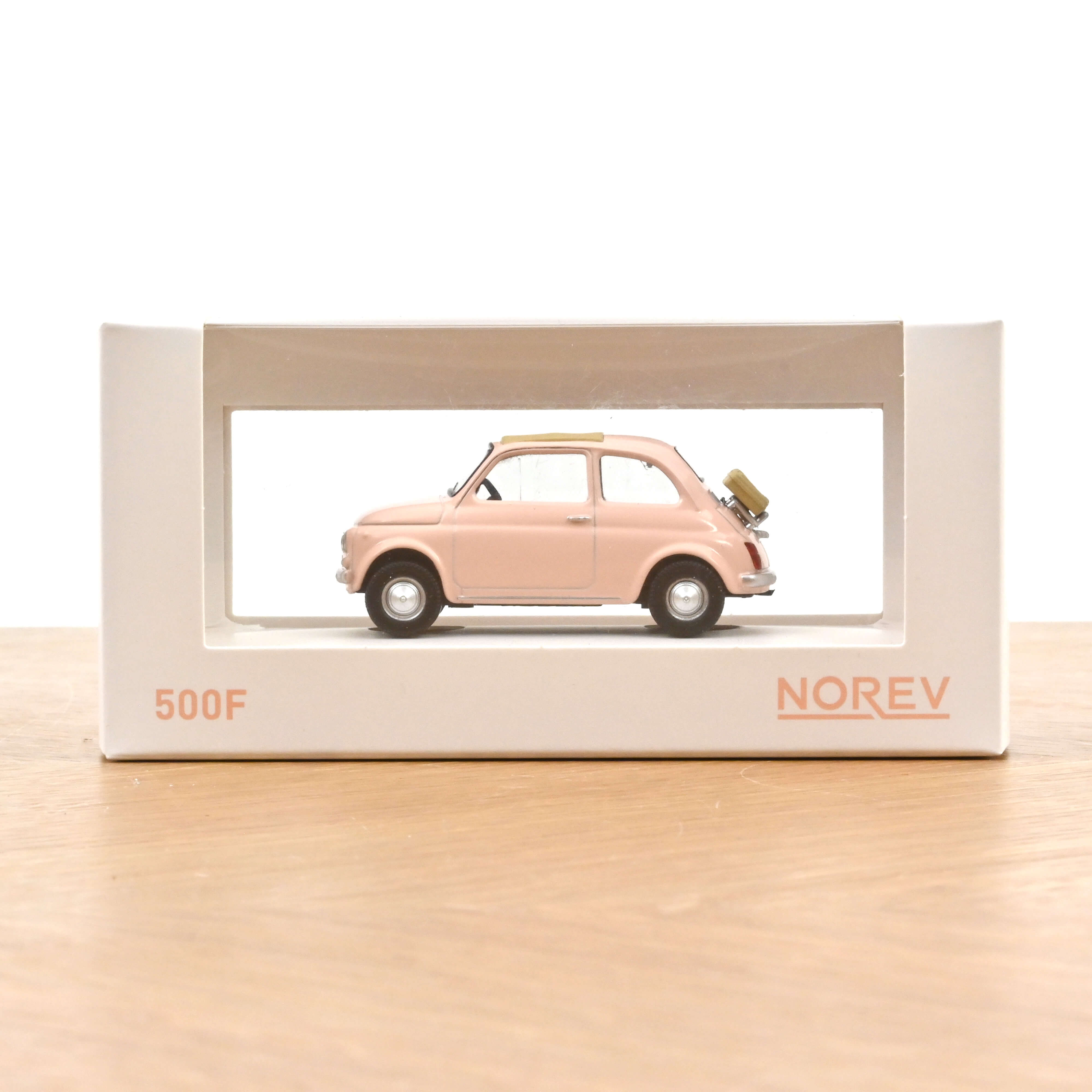 Norev 771205 JetCar: Fiat 500F pastellrosa (1965)