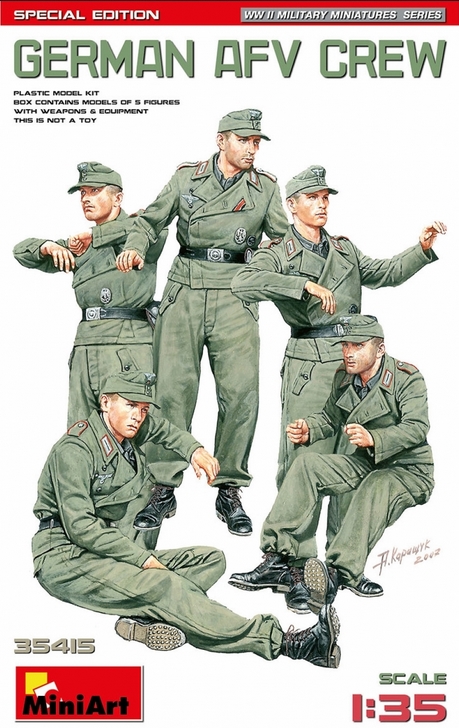 35415 Deutsche AFV Crew. Spezial Edition