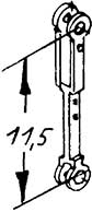 Weinert 9219 Voreilhebel BR 78