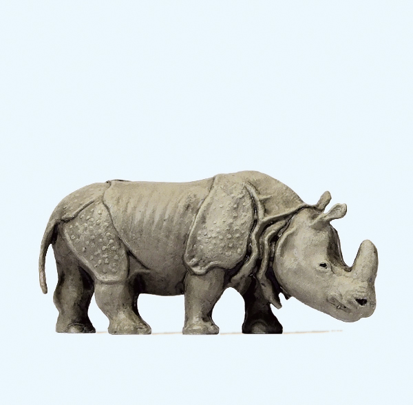 Preiser 29502 Indisches Panzernashorn