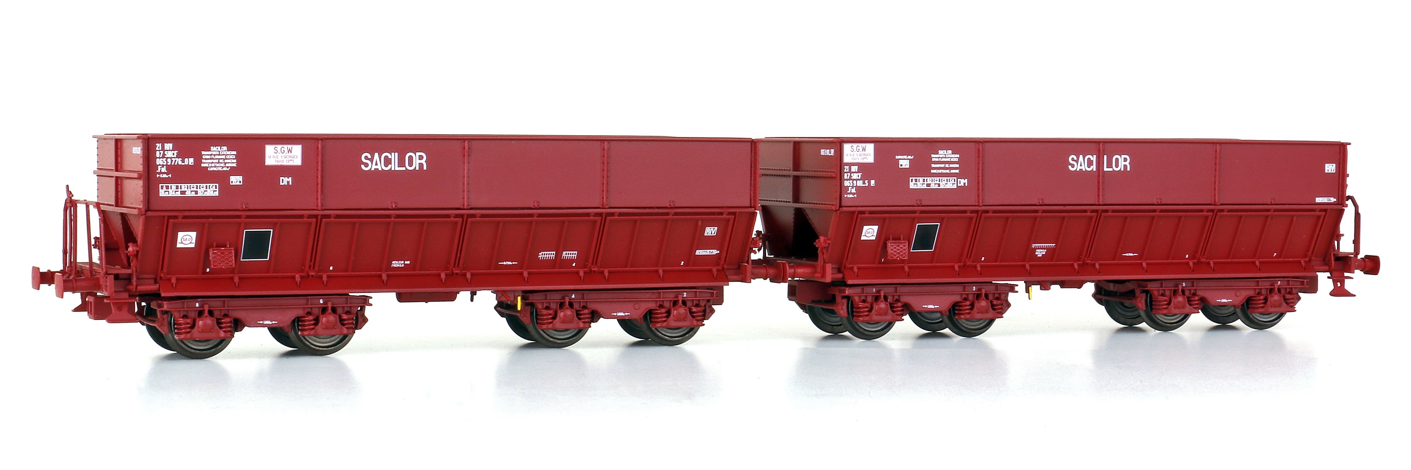 31113 SNCF SACILOR Erzwagen DM 2-tlg. Ep.4