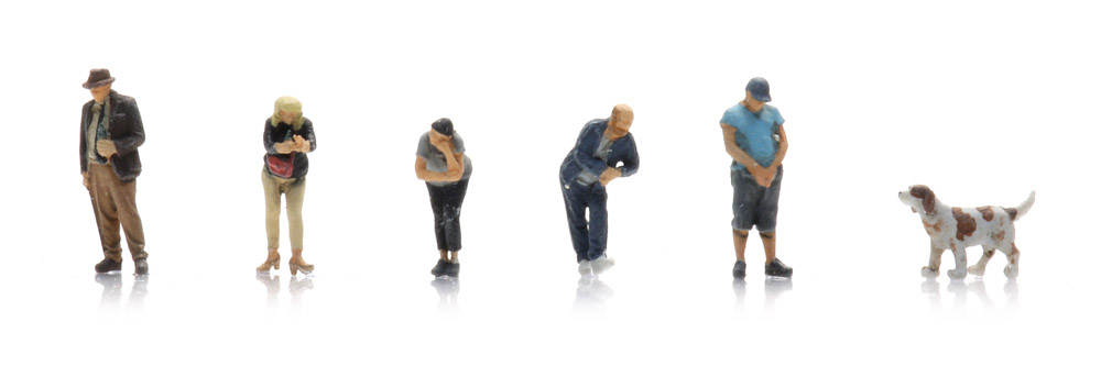 5160025 Trinkhalle-Figuren (6x)