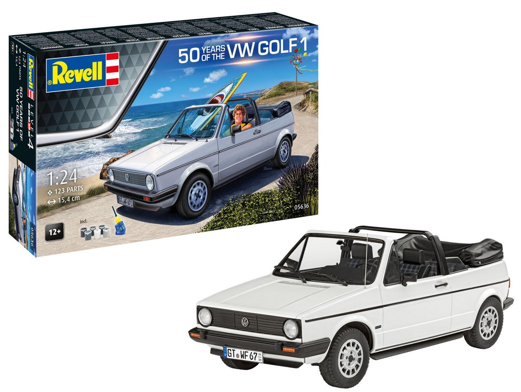 05636 Geschenkset: 50 Jahre VW Golf I