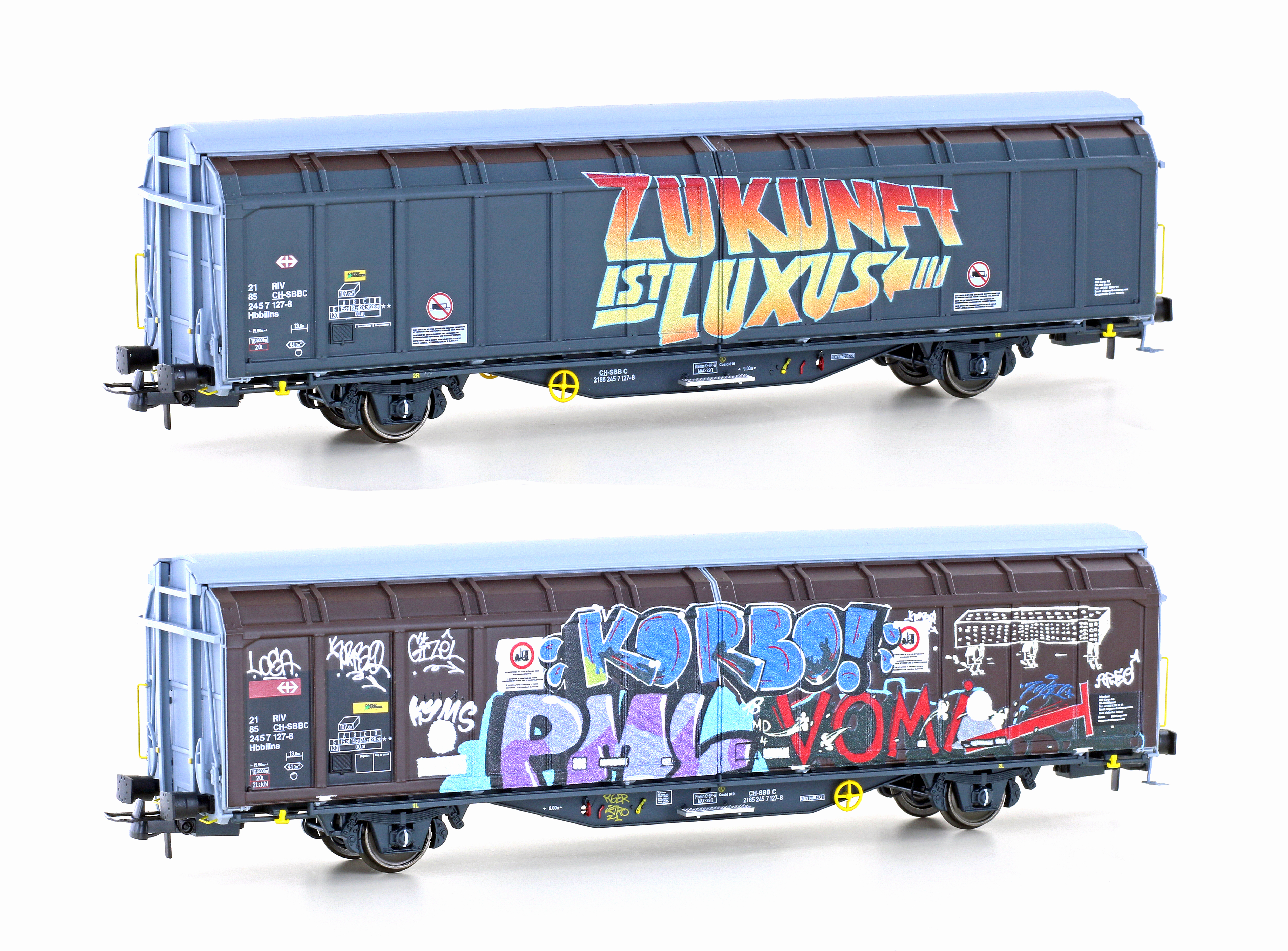 45104 SBB Schiebewandwagen Ep.6 - Graffiti