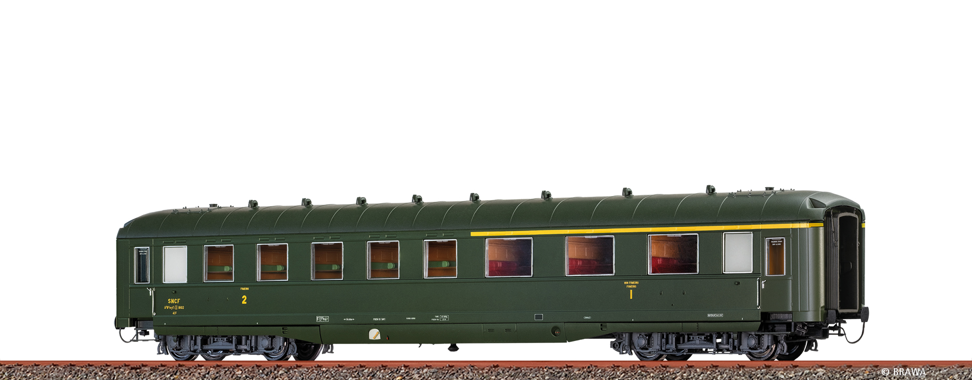 51120 SNCF Schürzenwagen 1./2.Kl. A3B5myfi Ep3