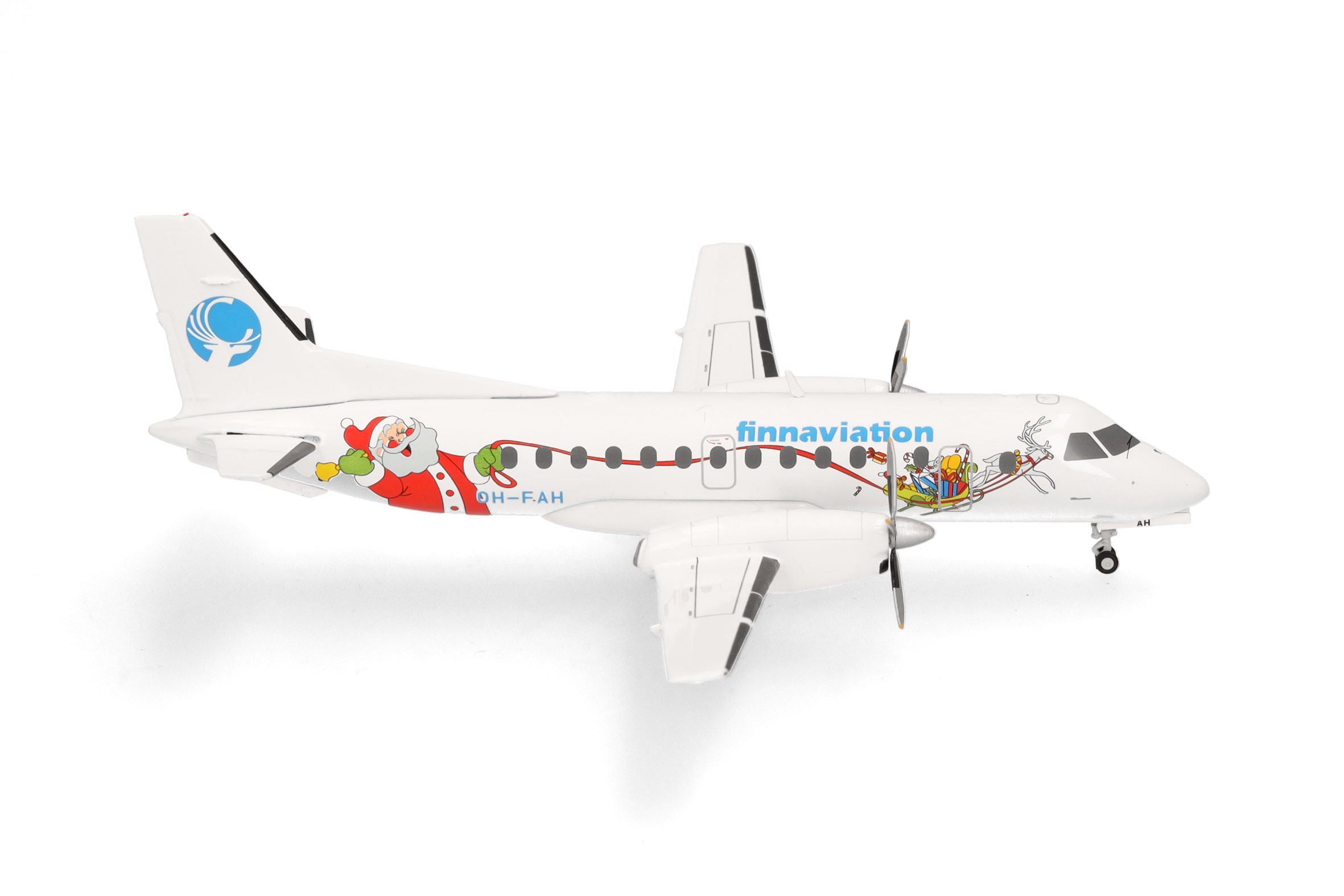 573245 Saab 340 Santa Finnaviation