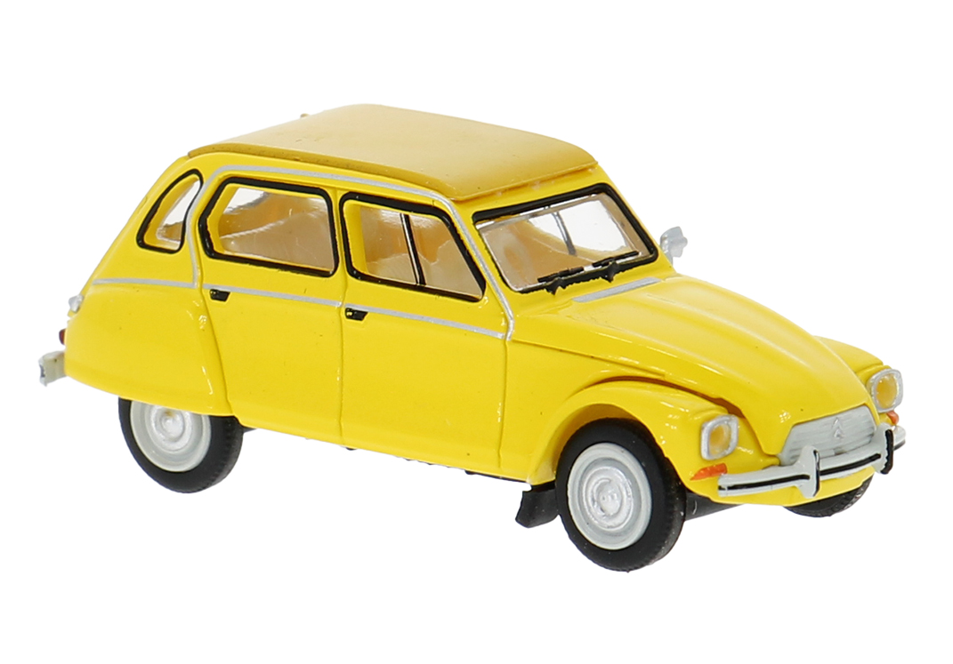 14260 Citroen Dyane gelb (geschlossen)