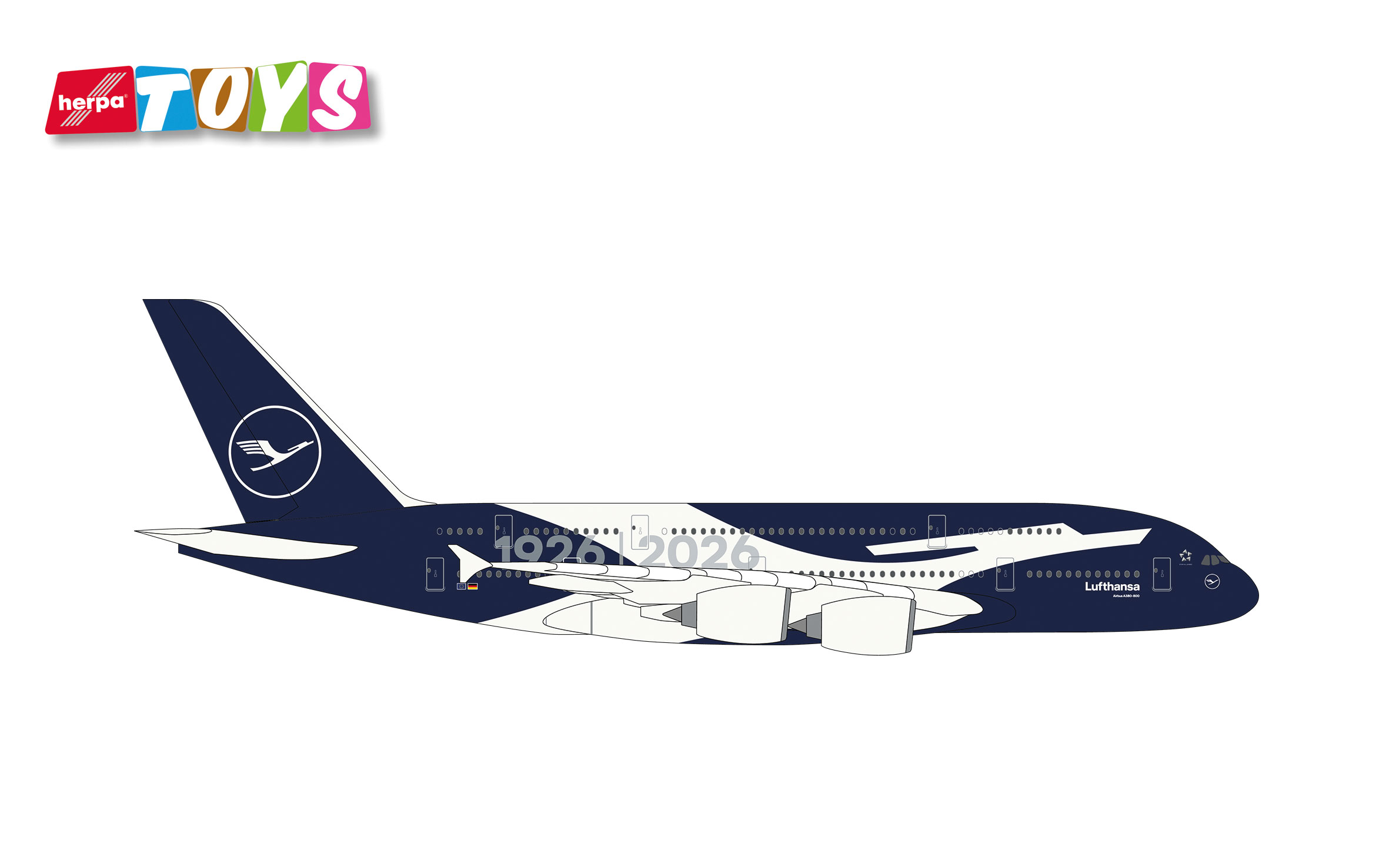 86DT-4137 Airbus A380 Lufthansa/100 Jahre