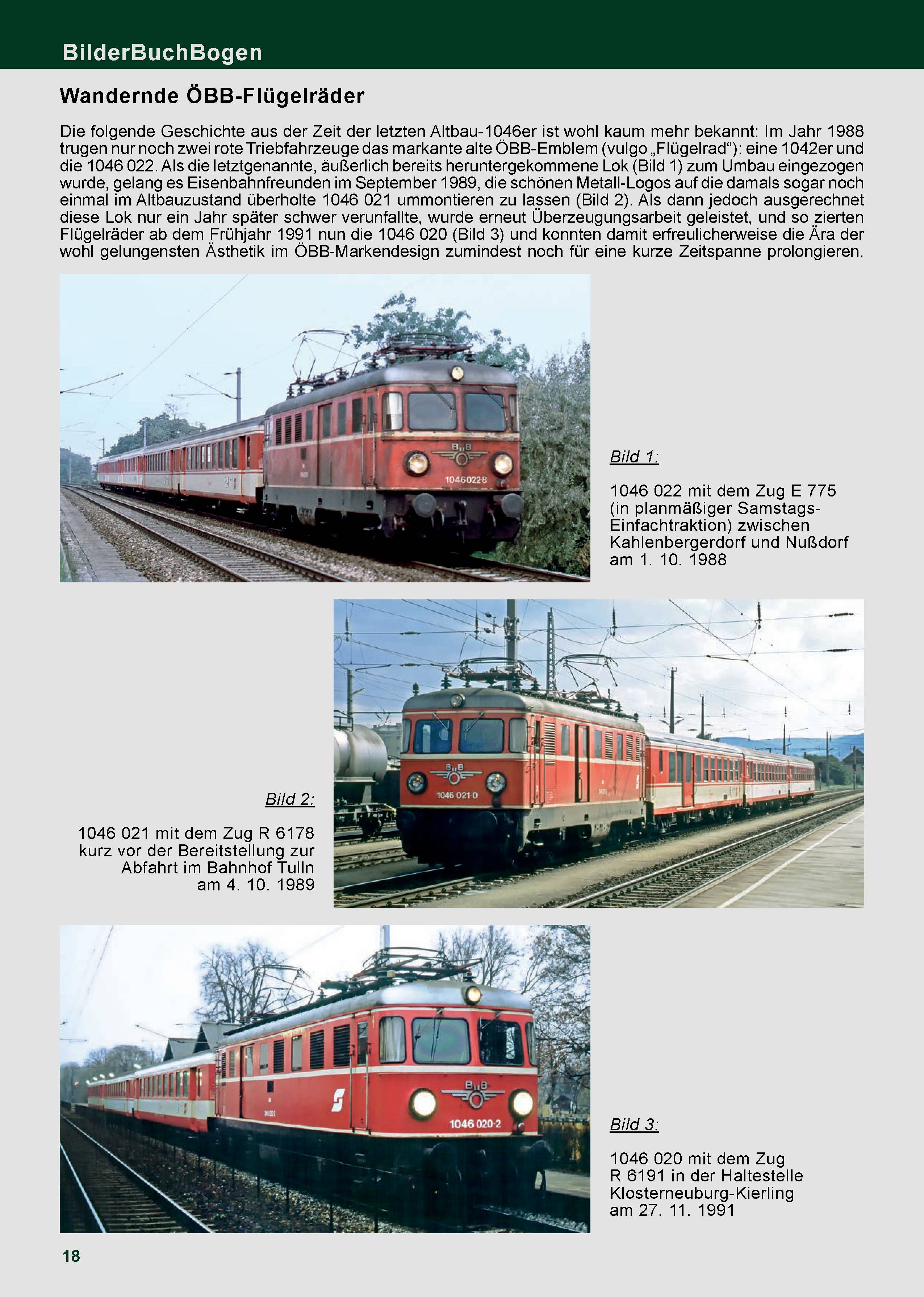 BU536 Die ÖBB-Reihe 4061/1046/1146