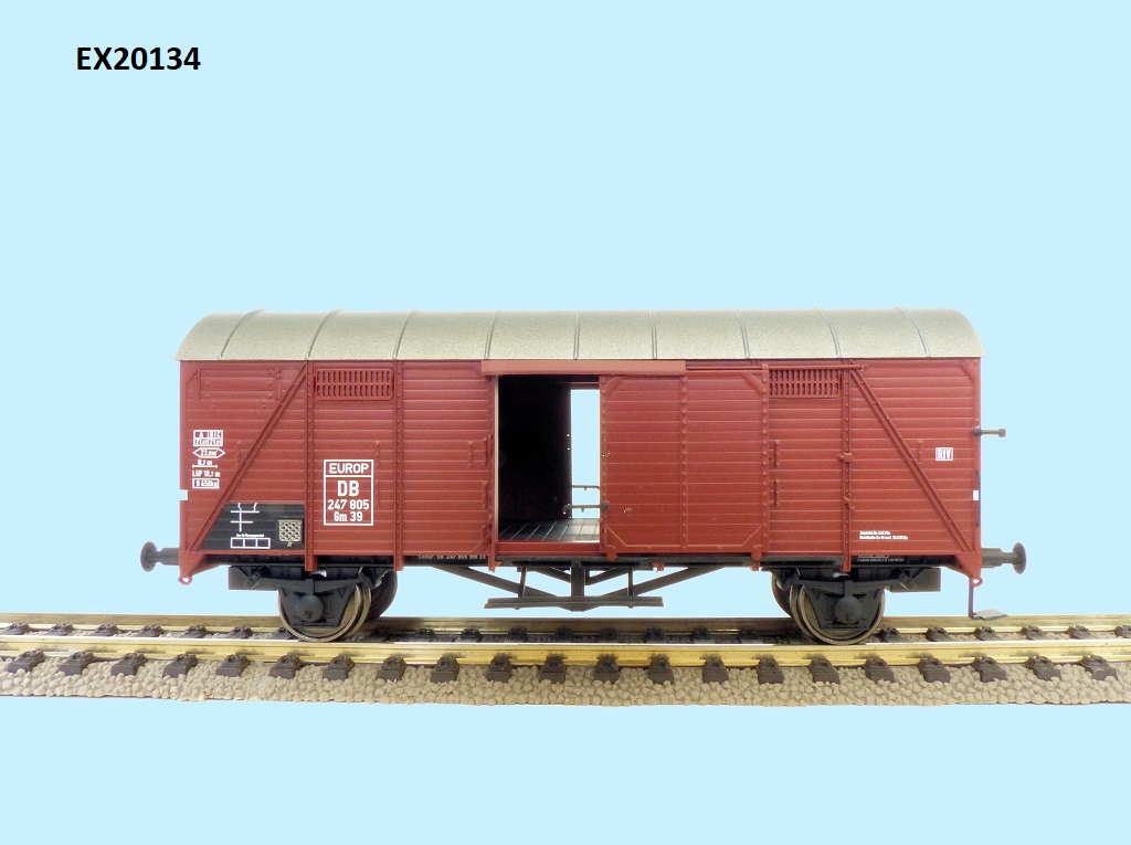 Exact-train 20134 DB gedeckter Güterwg. Gm39 Bremen Ep.3b