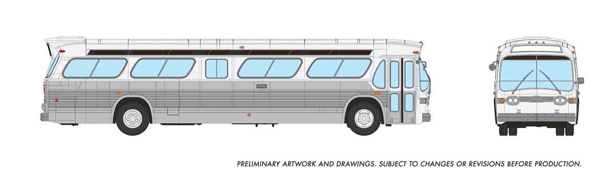 753198 New Look Bus(Deluxe)Unlettered Suburban