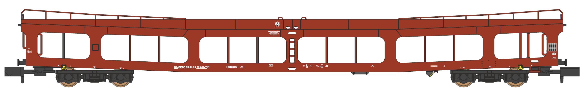 909045-01 EETC Autotransportwagen DD 30000 Ep.5/6
