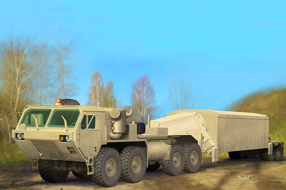 757177 M983 Tractor with AN/TPY-2 X Band Radar