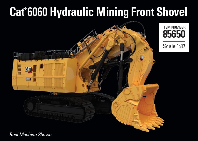 DM Diecast Masters 85650 CAT 6060FS Hydraulic Excavator