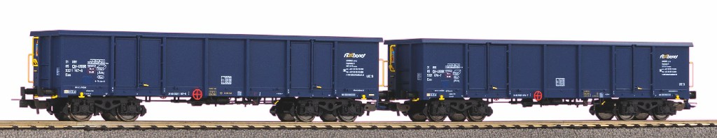 Piko 58239 Axbenet offene Güterwag.-Set 2-tlg Ep.6