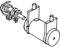 8921 Bremsluftbehälter Tender  1Stk