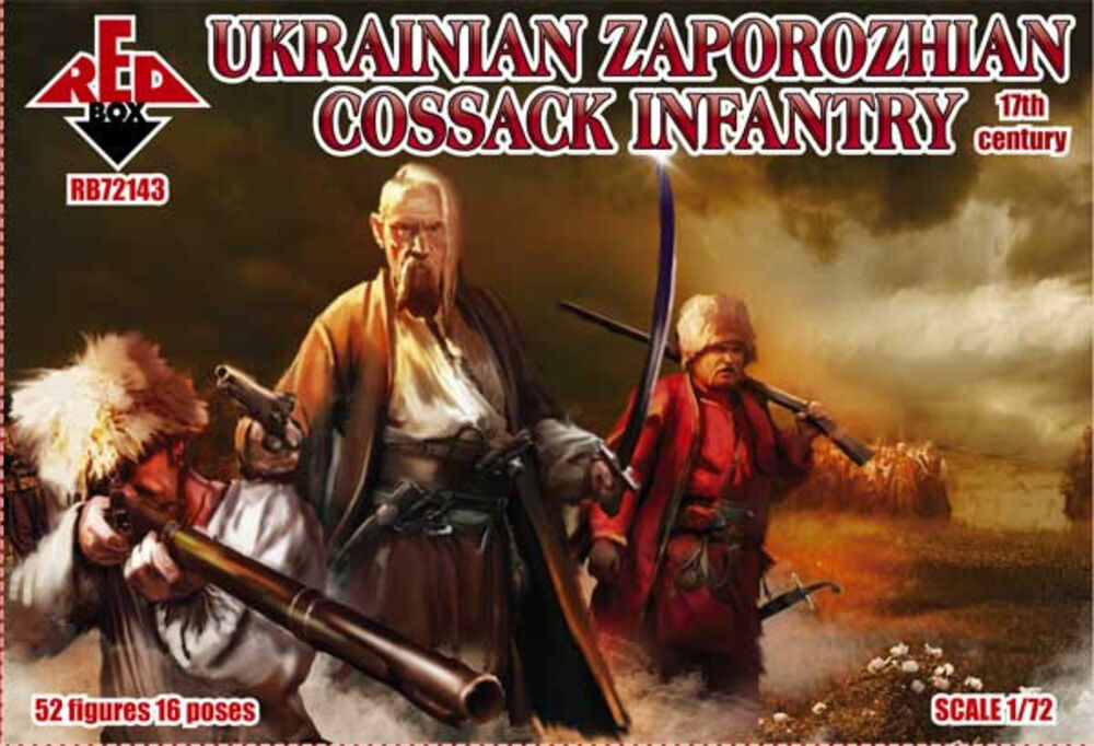 RB72143 Ukrainian Zaporozhian Cossacks infantry