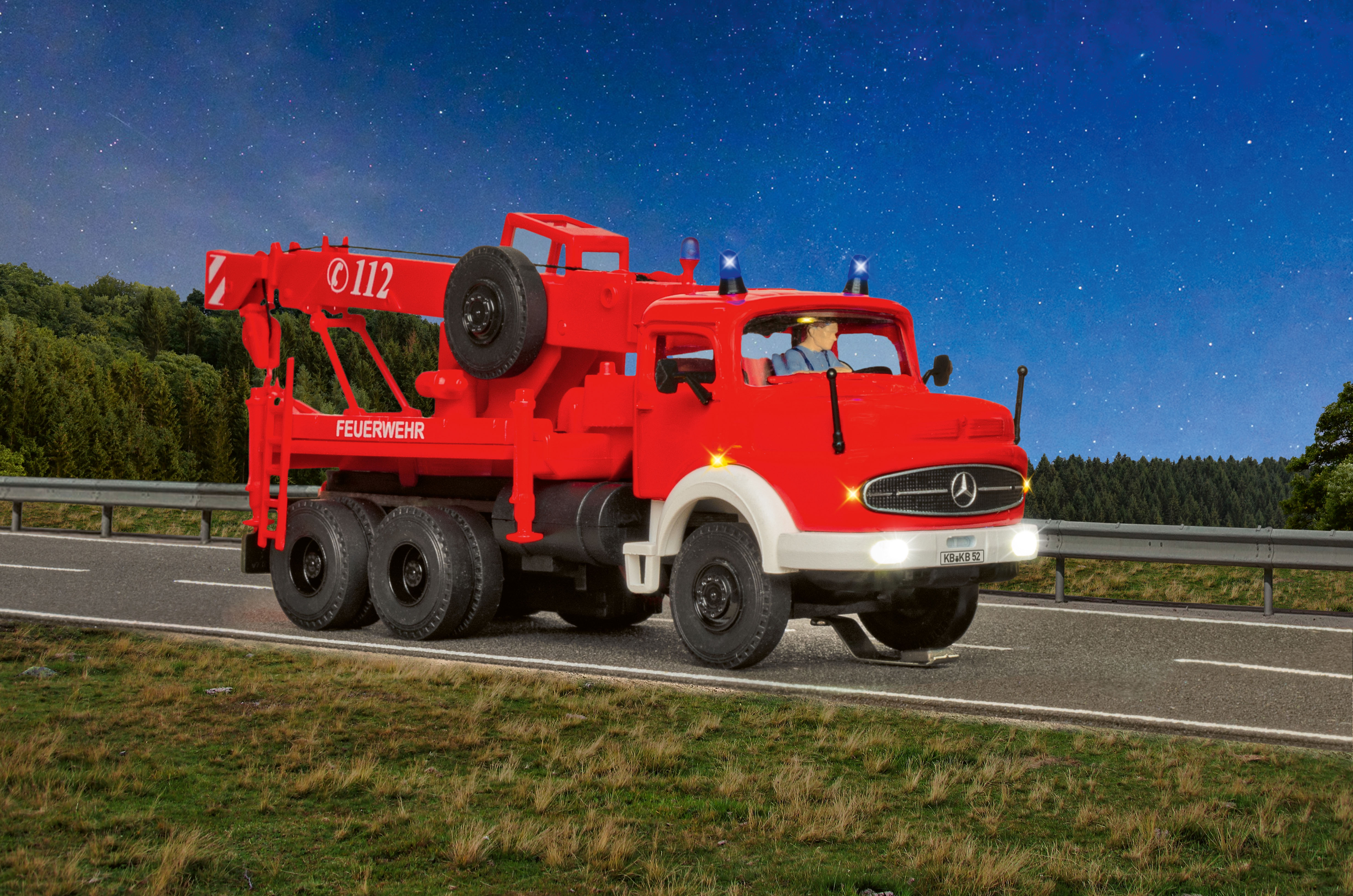 8052 CarMotion: MB Rundhauber Bergekran FW
