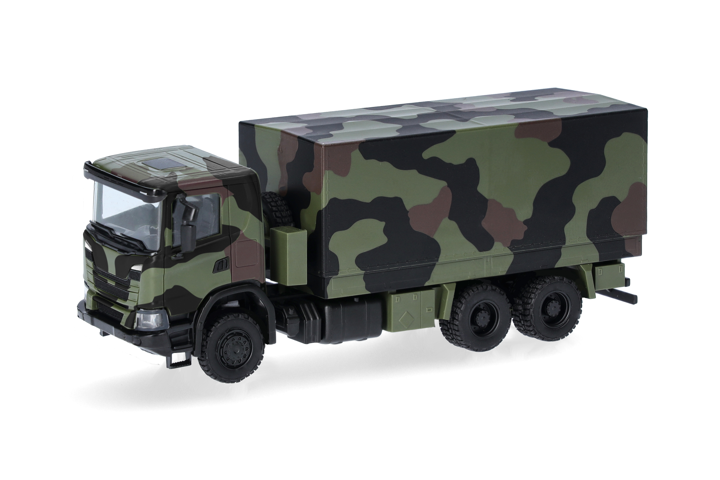 747363 Scania XT17 Pritsche-Plane-LKW 6x6 BW