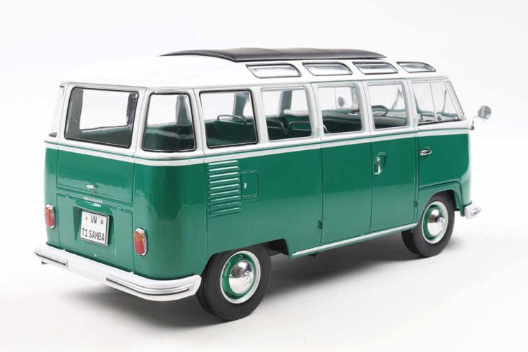 Solido S1813403 VW T1/2b Samba-Bus grün/weiß