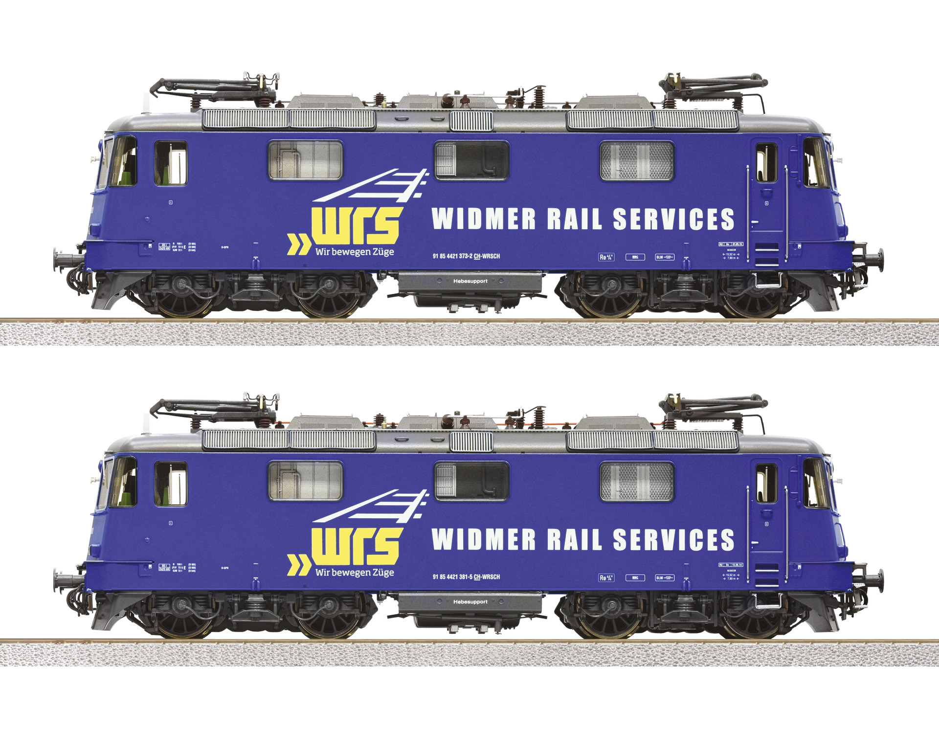 7500045 WRS 2-tlg. Set: E-Lok 421 373 + 383 Ep.6