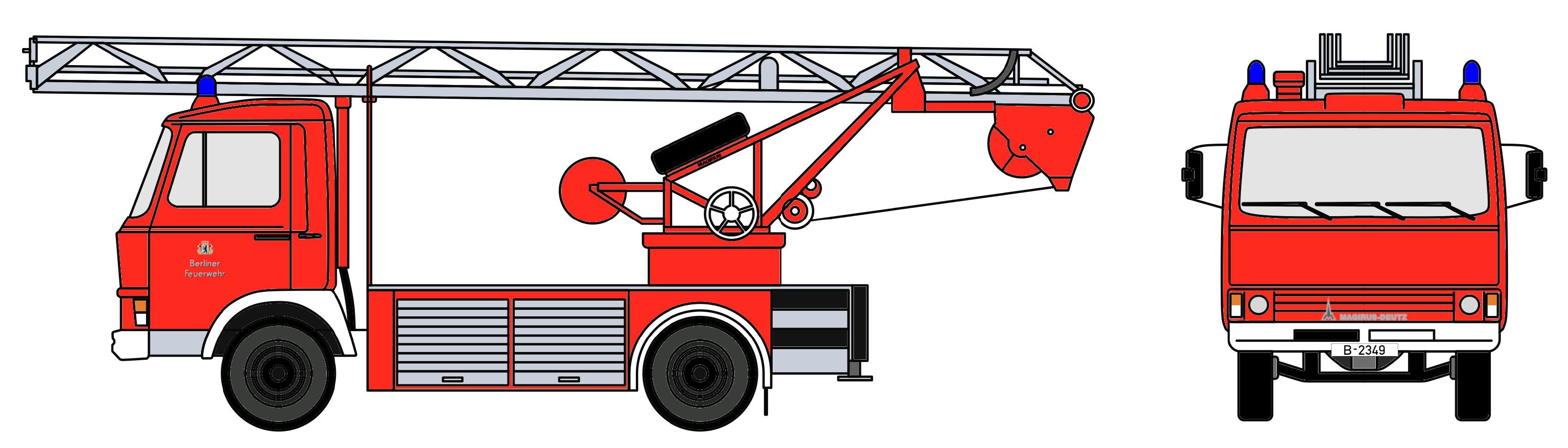 4126 Magirus-Deutz 90M5 DL18 FW Berlin