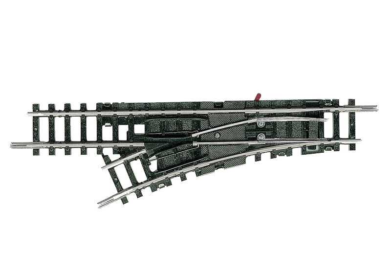 14951 Weiche links 24° Handbetrieb