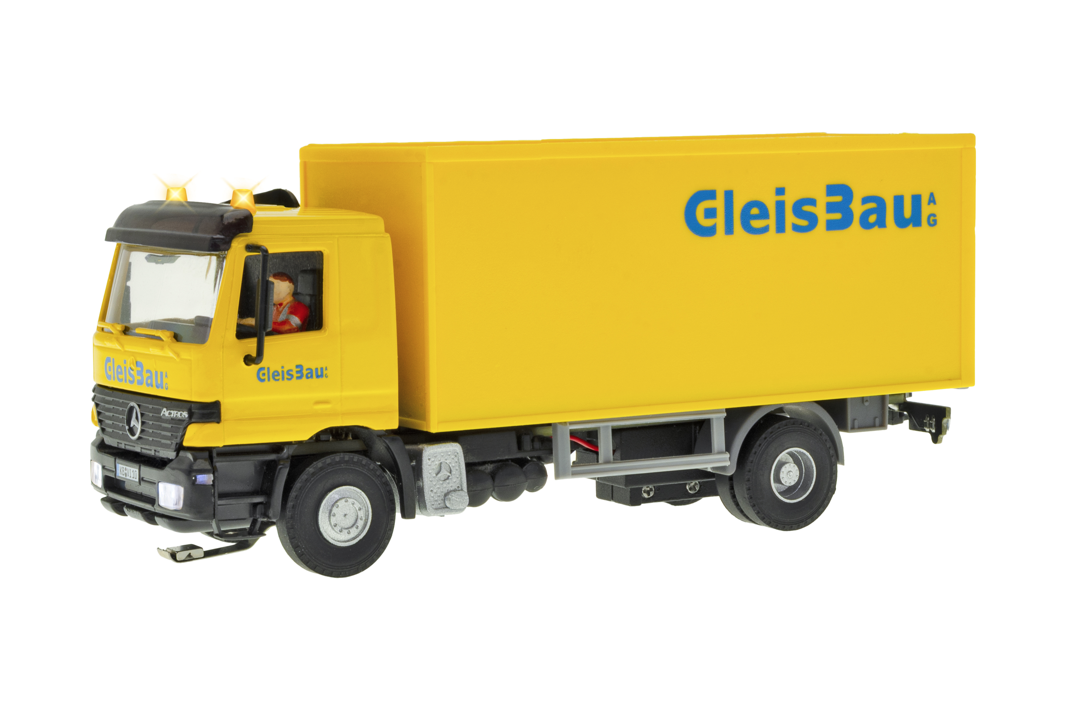 8117 MB ACTROS 2-achs Kofferaufbau GleisBau