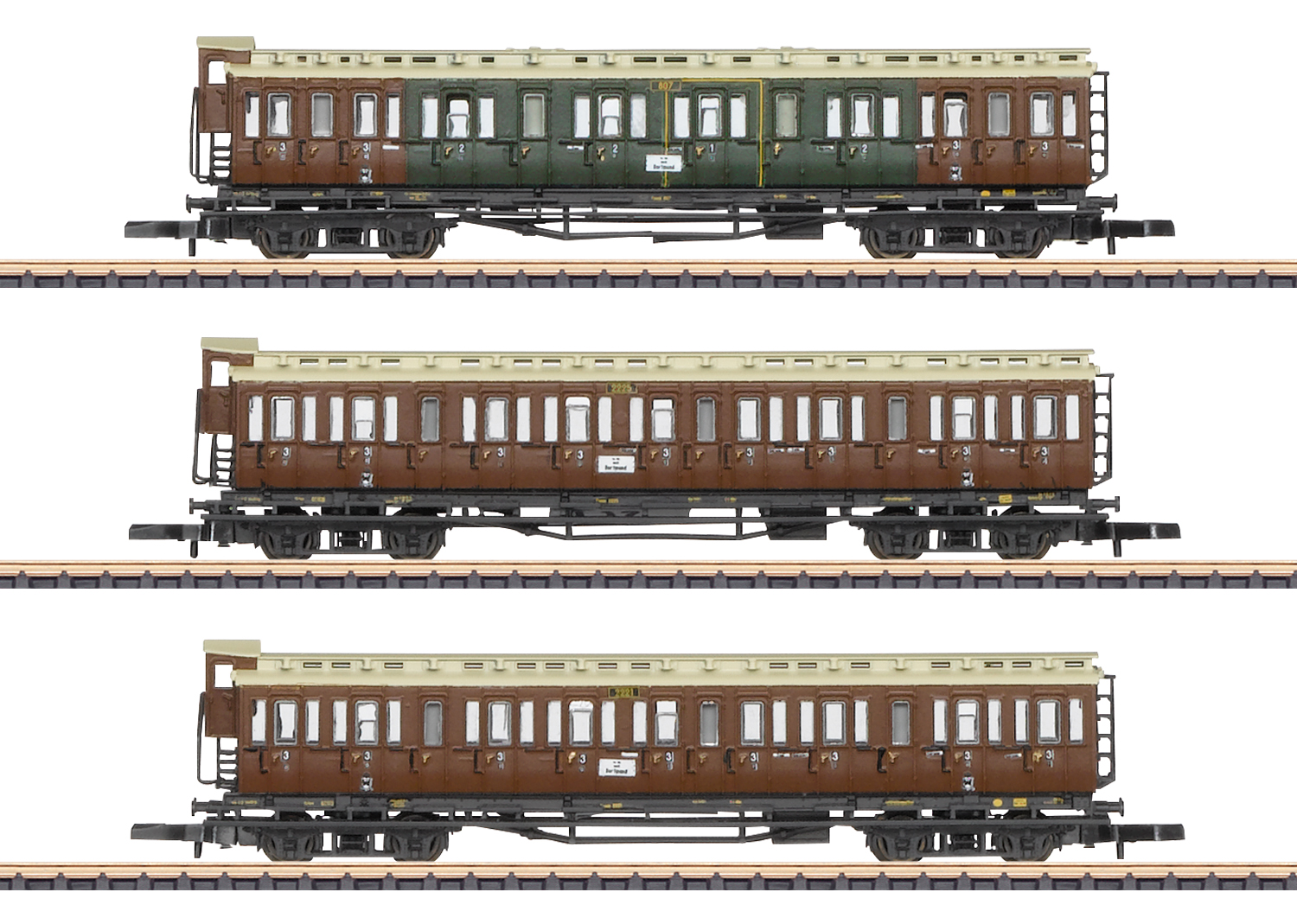 87568 KPEV Abteilwagen-Set  Ep.1