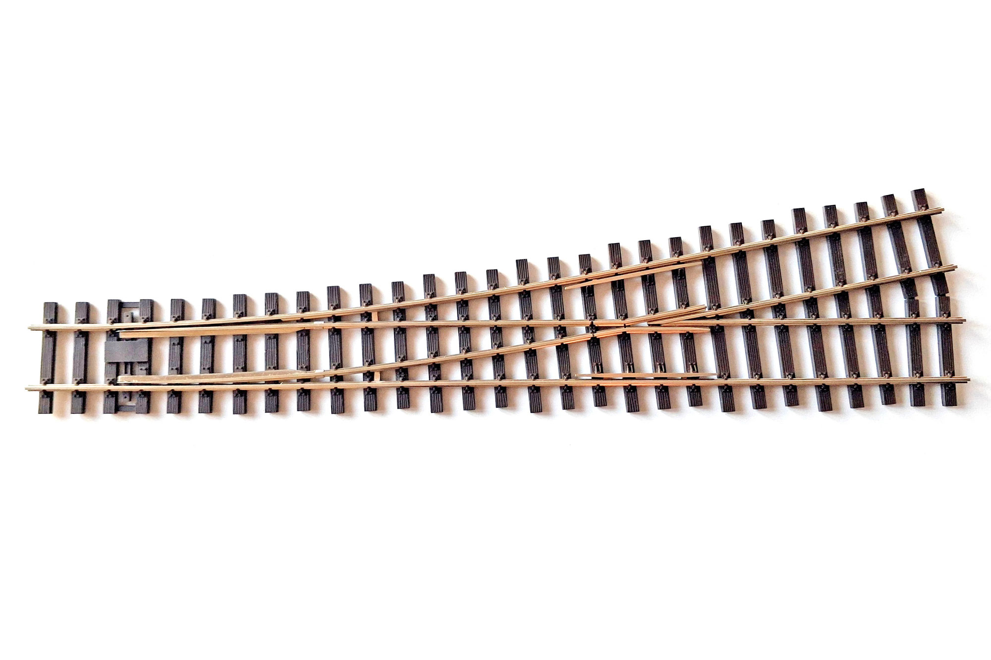 Bemo 9123000 0m Linksweiche 1:5,5 (10,3°), R1200