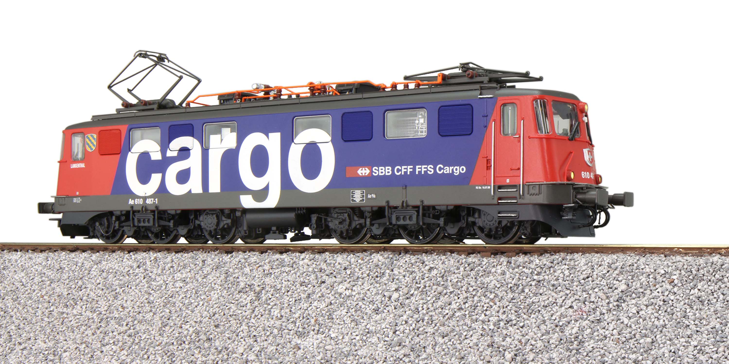 31532 SBB Cargo E-Lok Ae6/6 610 487-1 Ep.5
