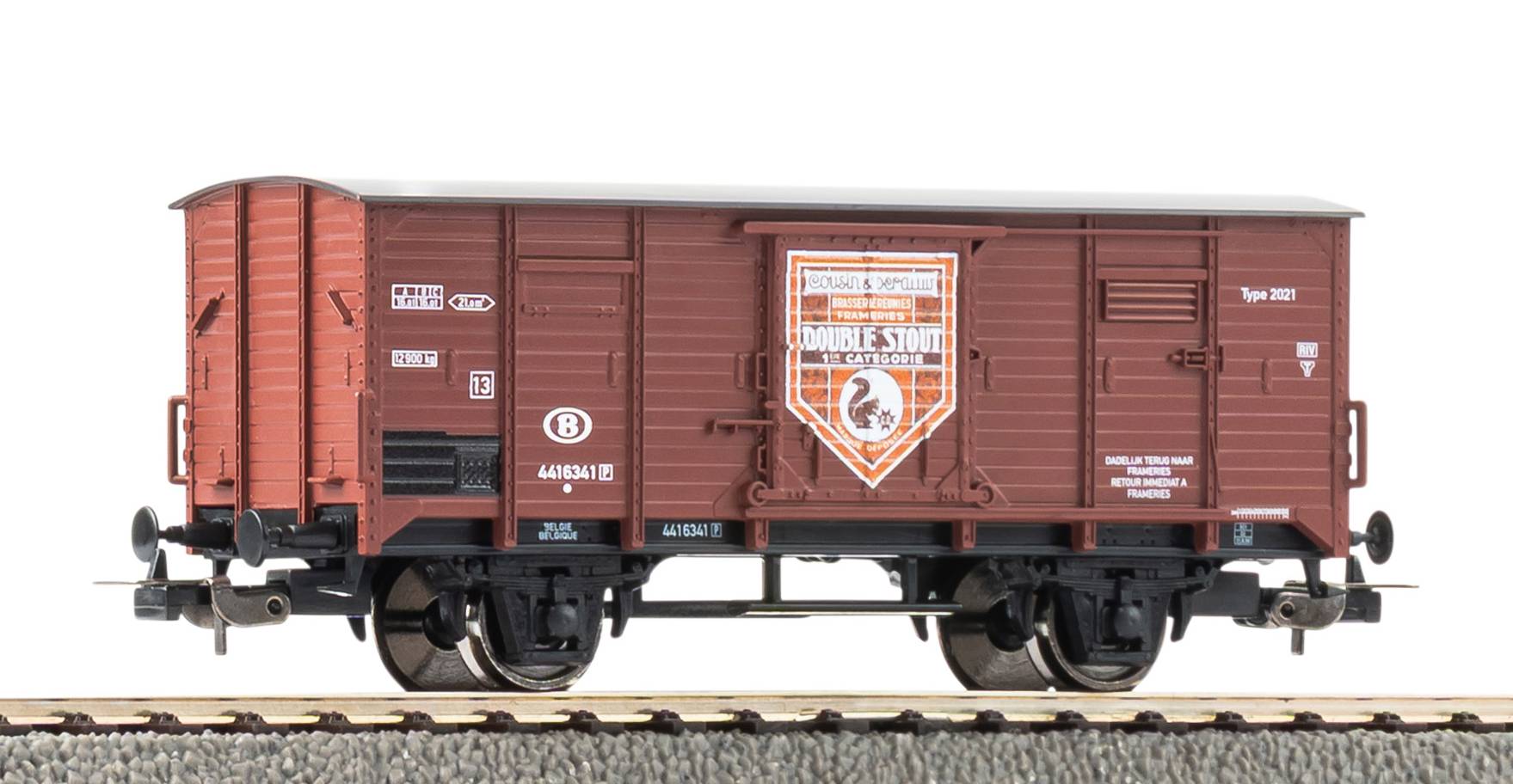 Piko 24541 SNCB Bierwagen "Cousin & de Rauw" Ep.3