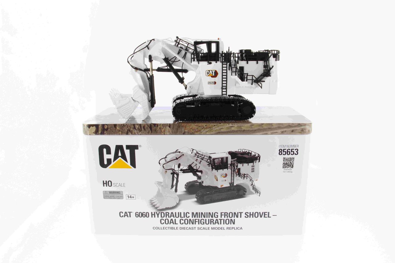 DM Diecast Masters 85653 CAT 6060FS Hydraulic Excavator weiß