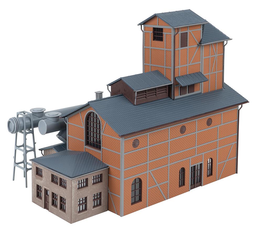 130024 Gebläsehalle mit Rohrleitunge