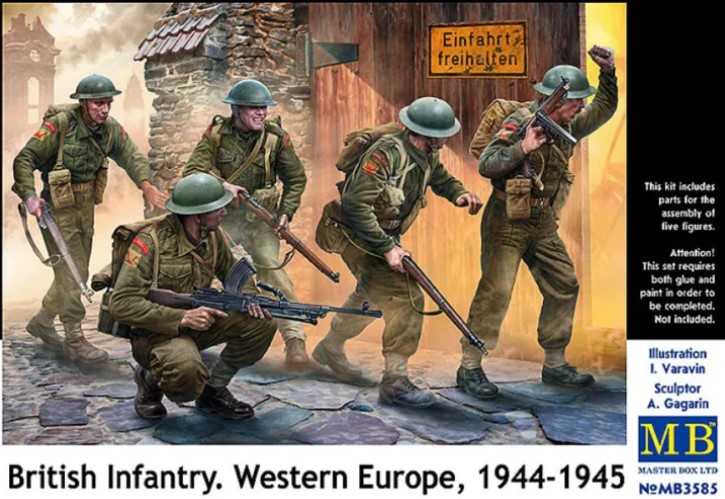 MB3585 British Infantry Western Europe